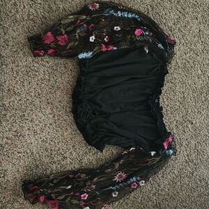 SHEIN off the shoulder long sleeve, medium